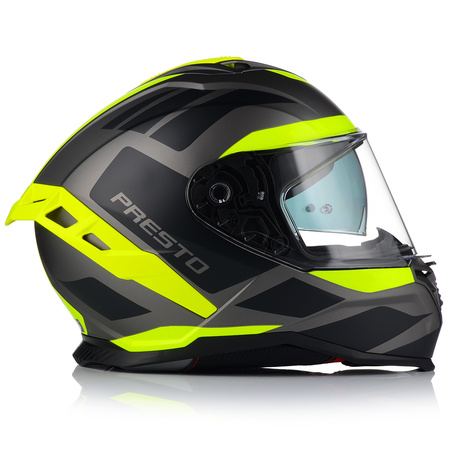 KASK MOTOCYKLOWY | VITO PRESTO FLUO | INTEGRALNY + PINLOCK + BLENDA
