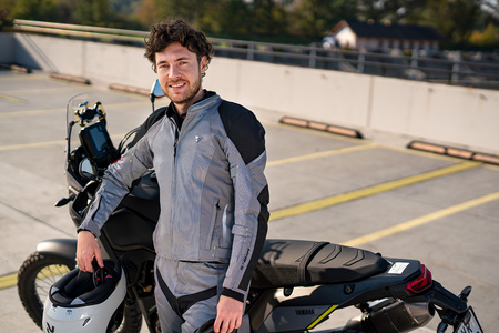 SPODNIE MOTOCYKLOWE | SHIMA JET | MĘSKIE WODOODPORNE + OCHRANIACZE GRATIS
