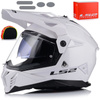 KASK MOTOCYKLOWY LS2 MX702 PIONEER ENDURO CROSS QUAD ATV + SZYBA + BLENDA