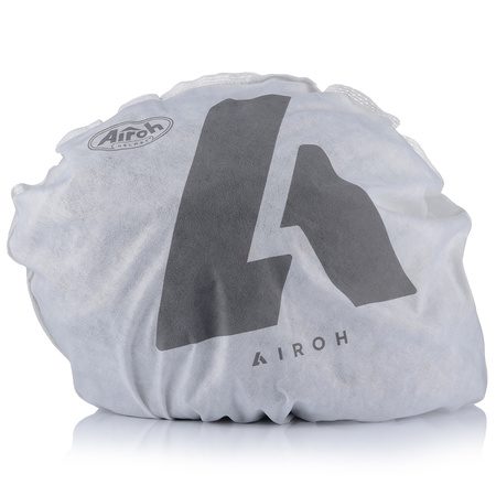 KASK MOTOCYKLOWY OTWARTY 2w1 AIROH EXECUTIVE BIAŁY ODPINANA SZCZĘKA +BLENDA