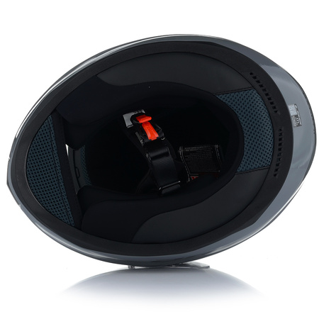 KASK MOTOCYKLOWY LS2 FF353 RAPID II NARDO GREY + INTERKOM VITO BLUETOOTH