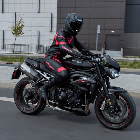 KURTKA MOTOCYKLOWA | REBELHORN REBEL LADY | DAMSKA SKÓRZANA SAS-TEC + GRATIS