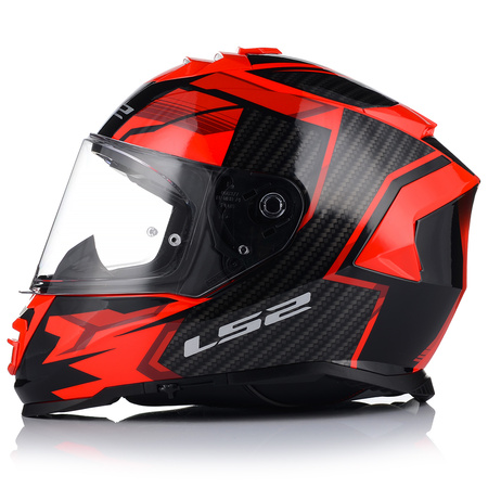 KASK MOTOCYKLOWY LS2 FF800 STORM II TRACKER + PINLOCK + BLENDA ECER 22.06