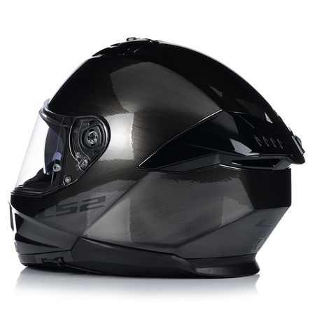 KASK MOTOCYKLOWY LS2 FF808 STREAM II JEANS KEVLAR SYSTEM PINLOCK + BLENDA