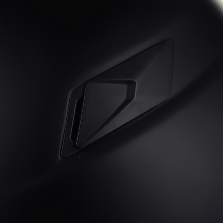 KASK MOTOCYKLOWY OTWARTY VITO UNO CZARNY MATT SKUTER CHOPPER  + 2x SZYBA