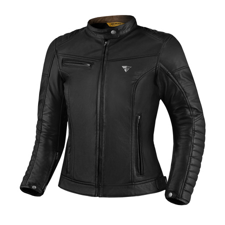 KURTKA MOTOCYKLOWA | SHIMA WINCHESTER 2.0 BLACK | DAMSKA SKÓRZANA + GRATIS
