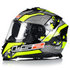 KASK MOTOCYKLOWY LS2 FF800 STORM II CYBORG + PINLOCK + BLENDA ECER 22.06