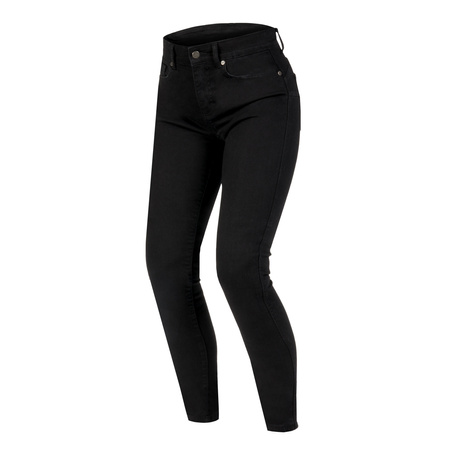 SPODNIE MOTOCYKLOWE | OZONE STRIKER SLIM FIT | DAMSKIE JEANSY BLACK + GRATIS