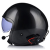 KASK MOTOCYKLOWY LS2 OF599 SPITFIRE JEANS TITAN + INTERKOM VITO BLUETOOTH