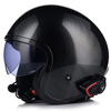 KASK MOTOCYKLOWY LS2 OF599 SPITFIRE JEANS TITAN + INTERKOM VITO BLUETOOTH