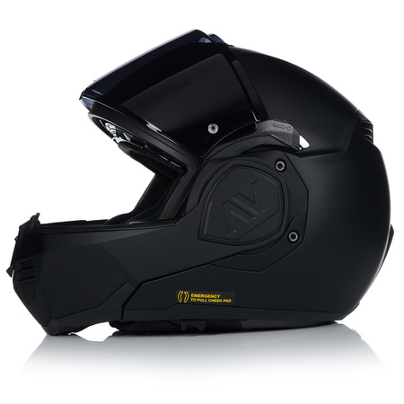  	KASK MOTOCYKLOWY | LS2 FF906 ADVANT NOIR | SZCZĘKOWY + PINLOCK + PLECAK