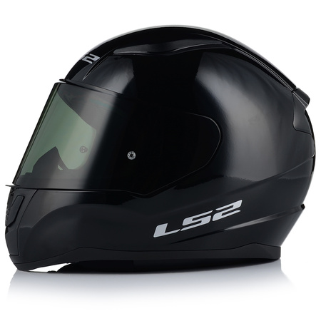 KASK MOTOCYKLOWY LS2 FF353 RAPID II CZARNY POŁYSK ECE 22.06 + CIEMNA SZYBA
