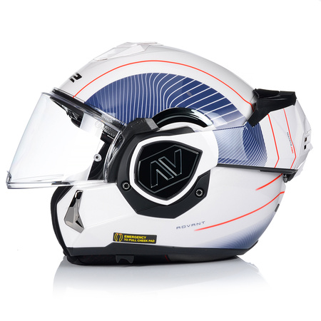 KASK MOTOCYKLOWY | LS2 FF906 ADVANT COOPER | SZCZĘKOWY + PINLOCK + PLECAK