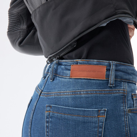 KURTKA MOTOCYKLOWA | REBELHORN REBEL LADY | DAMSKA SKÓRZANA SAS-TEC + GRATIS