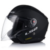 OTWARTY KASK MOTOCYKLOWY LS2 OF603 CZARNY MATT + PINLOCK ANTYPARA + BLENDA