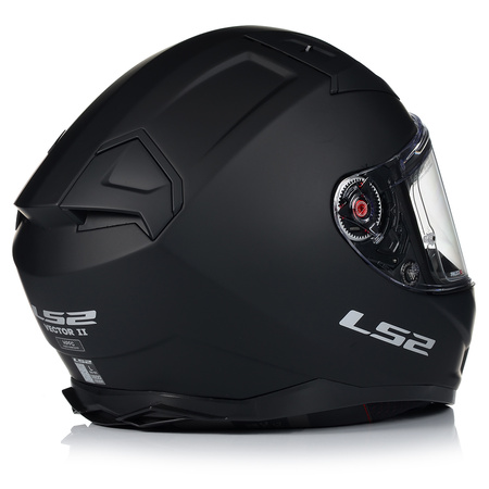 KASK MOTOCYKLOWY LS2 FF811 VECTOR II WŁÓKNO SZKLANE + PINLOCK + BLENDA