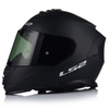 KASK MOTOCYKLOWY LS2 FF800 STORM II CZARNY MATT + PRZYCIEMNIANA SZYBA