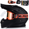 KASK MOTOCYKLOWY | VITO TIVOLI | OFF-ROAD ENDURO CROSS QUAD ATV + GOGLE LS2