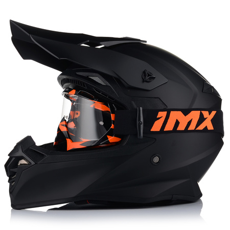 KASK MOTOCYKLOWY | VITO TIVOLI + GOGLE IMX | OFF-ROAD ENDURO CROSS QUAD