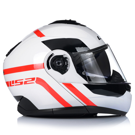 KASK MOTOCYKLOWY | LS2 FF908 STROBE II | SZCZĘKOWY SYSTEM PINLOCK + BLENDA