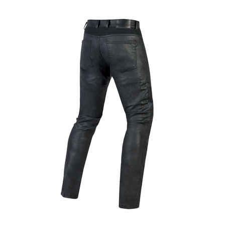 SPODNIE MOTOCYKLOWE | OZONE RUSH BLACK | MĘSKIE JEANSY ARAMIDOWE + GRATIS