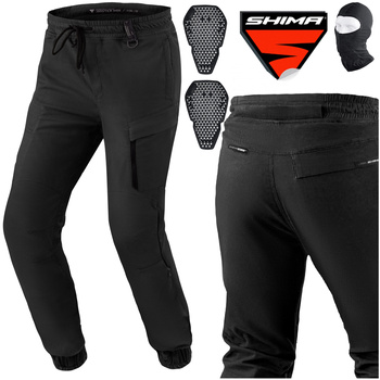 SPODNIE MOTOCYKLOWE | SHIMA JOGGSTER | MĘSKIE JOGGERY AIR FORCE + GRATIS