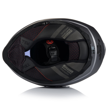 KASK MOTOCYKLOWY LS2 FF811 VECTOR II WŁÓKNO SZKLANE + PINLOCK + BLENDA