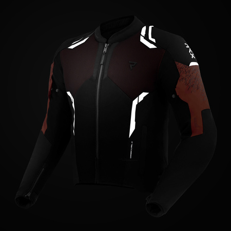 KURTKA MOTOCYKLOWA | REBELHORN JAX | TEKSTYLNA MĘSKA + OCHRANIACZE + GRATISY