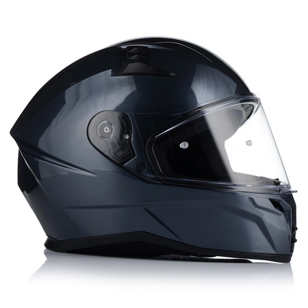 Kask motocyklowy VITO MARELLI Metal Grey – integralny, przygotowany pod Pinlock