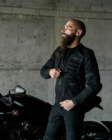 KURTKA MOTOCYKLOWA | REBELHORN BRUTALE | MIEJSKA MĘSKA TEKSTYLNA + GRATISY