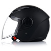 OTWARTY KASK MOTOCYKLOWY LS2 OF616 AIRFLOW II CZARNY MAT SKUTER CHOPPER