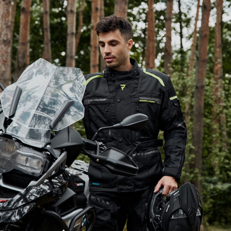 KURTKA MOTOCYKLOWA | REBELHORN CUBBY IV | DŁUGA WODOODPORNA MĘSKA + GRATISY