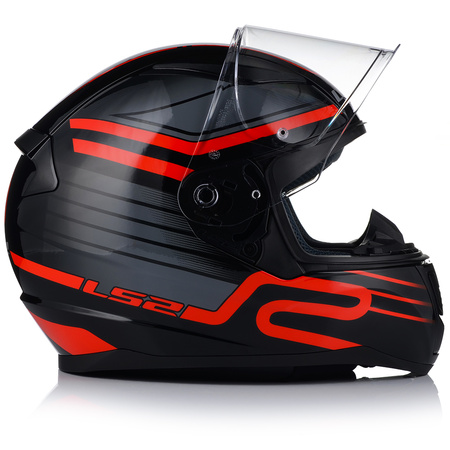 KASK MOTOCYKLOWY LS2 FF353 RAPID II CIRCUIT RED SYSTEM PINLOCK ECER 22.06