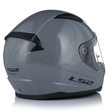 KASK MOTOCYKLOWY LS2 FF353 RAPID II NARDO GREY + INTERKOM VITO BLUETOOTH