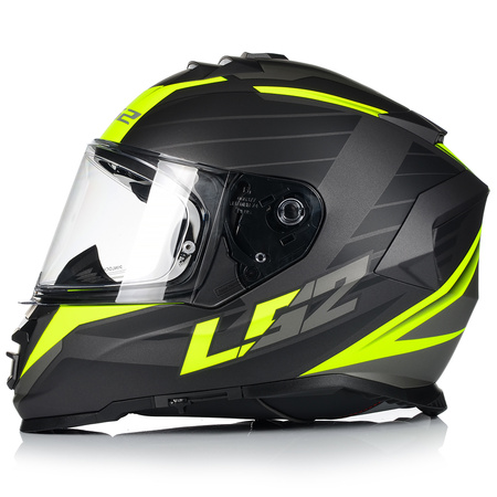KASK MOTOCYKLOWY LS2 FF800 STORM II NERVE + PINLOCK + BLENDA ECER 22.06