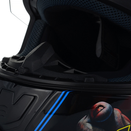 KASK MOTOCYKLOWY LS2 FF353 RAPID II HAPPY DREAMS SYSTEM PINLOCK ECER 22.06