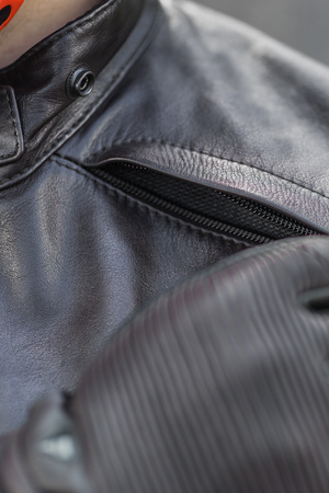 KURTKA MOTOCYKLOWA | SHIMA BLAKE BLACK | MĘSKA SKÓRZANA VINTAGE + GRATIS