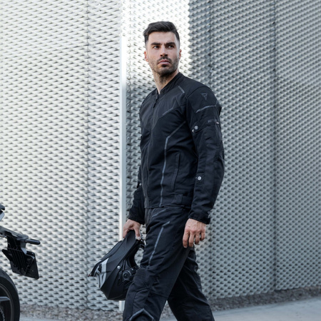 KURTKA MOTOCYKLOWA | REBELHORN HIFLOW IV| TEKSTYLNA WODOODPORNA + GRATISY