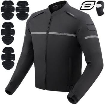 KURTKA MOTOCYKLOWA | OZONE RIDER | TEKSTYLNA MĘSKA WODOODPORNA + GRATISY