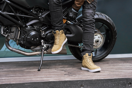 BUTY MOTOCYKLOWE | SHIMA SX-2 EVO BROWN | KRÓTKIE MĘSKIE TRAMPKI + GRATISY