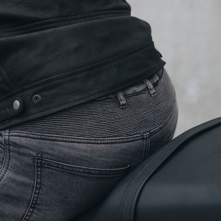 SPODNIE MOTOCYKLOWE | OZONE RUSH WASHED | MĘSKIE JEANSY ARAMIDOWE + GRATIS