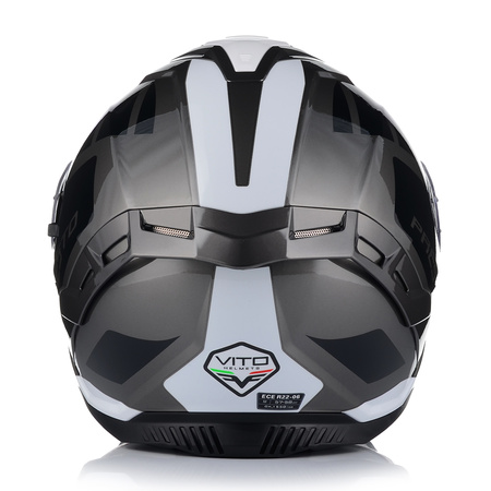 KASK MOTOCYKLOWY | VITO PRESTO | MĘSKI INTEGRALNY SYSTEM PINLOCK + BLENDA 