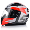 KASK MOTOCYKLOWY LS2 FF353 RAPID II GRID CZERWONY SYSTEM PINLOCK ECER 22.06