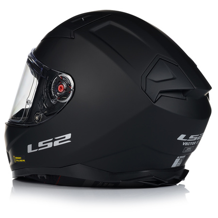 KASK MOTOCYKLOWY LS2 FF811 VECTOR II WŁÓKNO SZKLANE + PINLOCK + BLENDA