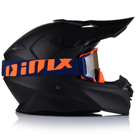 KASK MOTOCYKLOWY | VITO TIVOLI + GOGLE IMX | OFF-ROAD ENDURO CROSS QUAD