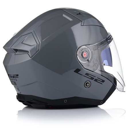OTWARTY KASK MOTOCYKLOWY LS2 OF603 NARDO GREY + PINLOCK ANTYPARA + BLENDA