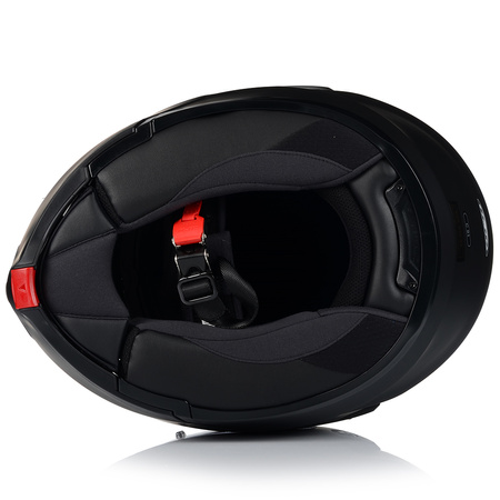 KASK MOTOCYKLOWY | HJC C91 MATT BLACK | SZCZĘKOWY SYSTEM PINLOCK + BLENDA