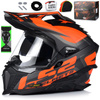 KASK MOTOCYKLOWY LS2 MX701 EXPLORER CROSS QUAD ATV + PINLOCK + BLENDA 22.06 