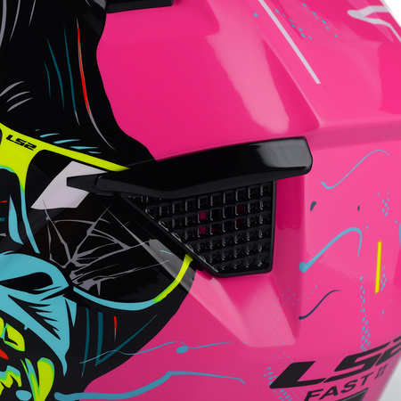 KASK MOTOCYKLOWY LS2 MX708 FAST II GORILLA LEKKI ENDURO CROSS QUAD ATV