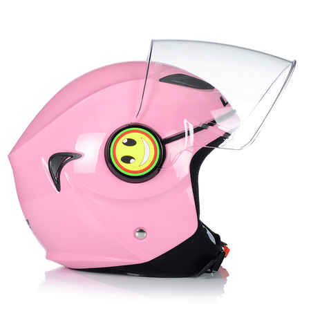 KASK MOTOCYKLOWY OTWARTY DLA DZIECI LS2 OF602 FUNNY NA SKUTER MOTOR ECE22-05